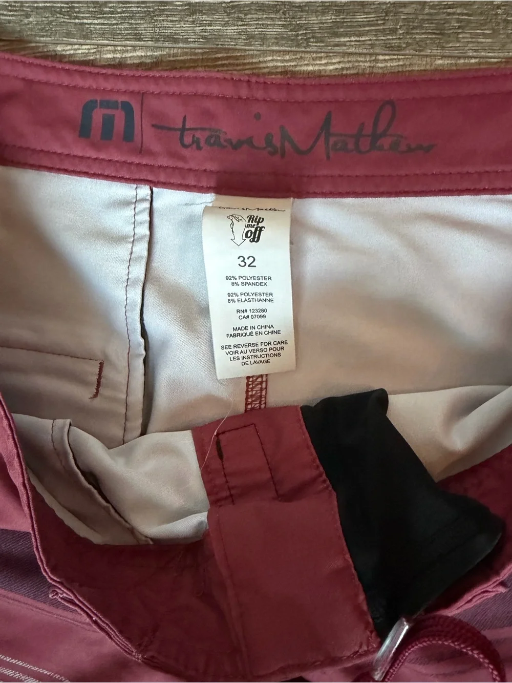 Travis Mathew men’s board shorts